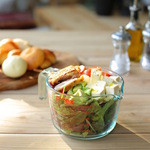 LOVE&CAFE - 1リットルメジャーカップのBIGサラダランチ