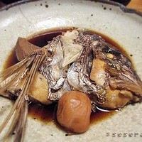 ろっこん - 鯛のかぶと煮　かつおの生節と紀州の梅