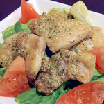 Osuteria Aroha - 鶏もも肉の岩塩香草焼き700円税込