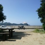 みんなのコーヒー - 窓から向こうが絵みたいですね。