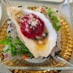 ビストロ ダイア - 北海道釧路仙鳳趾牡蠣の冷製 