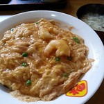 台湾料理 天満 - エビ玉子飯　700円