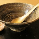 つきじ 文化人 - 渋い丼ぶり