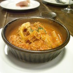 オレンジ - ③ハチノスのトマト煮