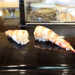 太平寿し - 大きなクルマエビ