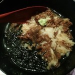 神楽坂 翔山亭 黒毛和牛贅沢重専門店 神楽坂本店 - しぐれ煮のお茶漬け