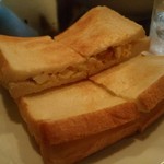 ホワイトラベル - 今夜の玉子サンドはベーコン入り〜♪