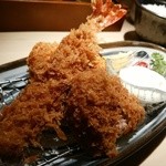 とんかつ 神楽坂 さくら - ミックスフライ定食