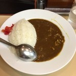 楽勝ラーメン - いつものラーメン屋のカレーライス。