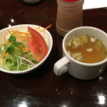 Gyuu maru - サラダとスープ