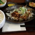 ごはんや金沢 - はたはた唐揚げ甘酢あん定食