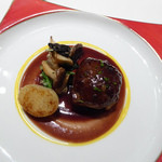モナリザ - ２０１６年３月：和牛ホホ肉のやわらか煮とトリュフのクレピネット、冬キャベツ添え