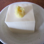 いちだ - ご飯を少なめでお願いしたらお豆腐を付けて下さいました
