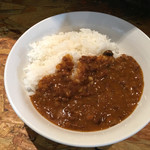 男そば 連獅子 - 試作中
      スパイシーカレー
