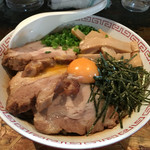 男そば 連獅子 - 試作中
      シンプルまぜそば
      肉増し