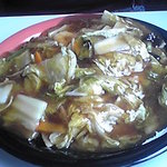 盧山 - あんかけ焼きそば　700円！