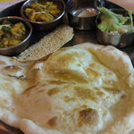 ジャガンナート - ２種類のカレーセット（2010年9月訪問時）