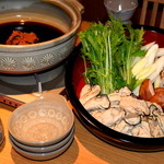 Roppongi Kakishin - 牡蠣の土手鍋はボリューム満点！