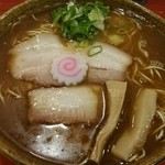 麺房 昭和呈 - 煮干醤油、大盛