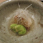 虎白 - 揚物：甘鯛松笠揚げ 空豆