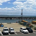 みのり家 - テーブル席からの眺め