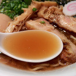 おおぜき中華そば店 - 【限定】焼アゴと本枯節のそば・冷（800円）