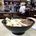 立花うどん - 肉ごぼ天うどん