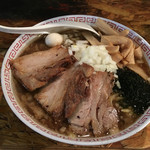 男そば 連獅子 - 燕三条 肉増し