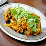 プルジャ ダイニング - 201606ゲンガという川魚を干して揚げて炒めたもの（メニュー外）