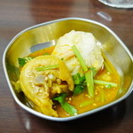 プルジャ ダイニング - 201606豚テールスープモモ（取り分け）