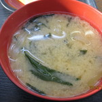 小川港魚河岸食堂 - 味噌汁