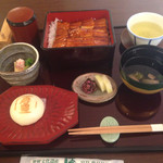 お食事処 もみぢ - あなご重定食2400円