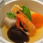 Hanagoyomi Toukyou - 野菜の炊き合わせ　梅風味