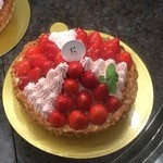 きのとや - 【2016年05月】いちごガーデン＠3,780円、売場にて、美味しそうです、コレも欲しい(笑)。