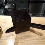 香るつけ蕎麦　蕎麦花 - 蕎麦湯