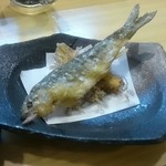 ながうらの隠れ家ラウンジ つるや - 鮎の唐揚げ