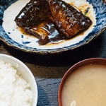 みさき - 煮魚定食(サバみそ)：850円／ランチメニュー(2016年6月)