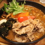 上富良野ラベンダーポークの豚しゃぶと7種きのこの森