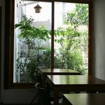 ノッタカフェ - 中庭