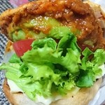 モスバーガー 札幌エスタ店 - 包んであったので、ちょっとアレだけど…