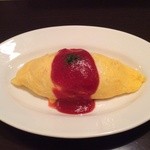 洋食　松キッチン - オムライス ケチャップ