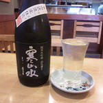 うな善 - 喜多屋　純米大吟醸　寒山水