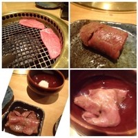 よろにく - ＊シャトーブリアンは軽く炙リ頂きますが、これも美味しい。
                ＊シルクロースは小さく丸めた「ご飯」と共に頂くのですけれど、これ絶品。