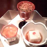 名駅なだ万茶寮 - 先付