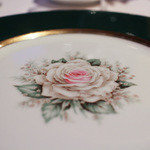 レストラン プランデルブ北鎌倉 - 食器の絵柄素敵ですね☆