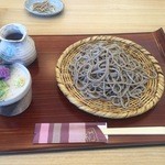 蕎麦処 樹樹 - ざる蕎麦全体