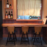 魚八 - カウンター席