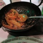 Ryath Indian Tandoori - Chicken Jalfrezi鉄鍋