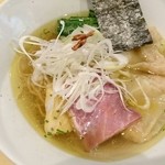 饗 くろ喜 - ワンタン塩そば　　