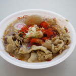 辛口肉ソバ ひるドラ - 料理写真:濃厚ガチ味噌炙り肉ソバ～☆